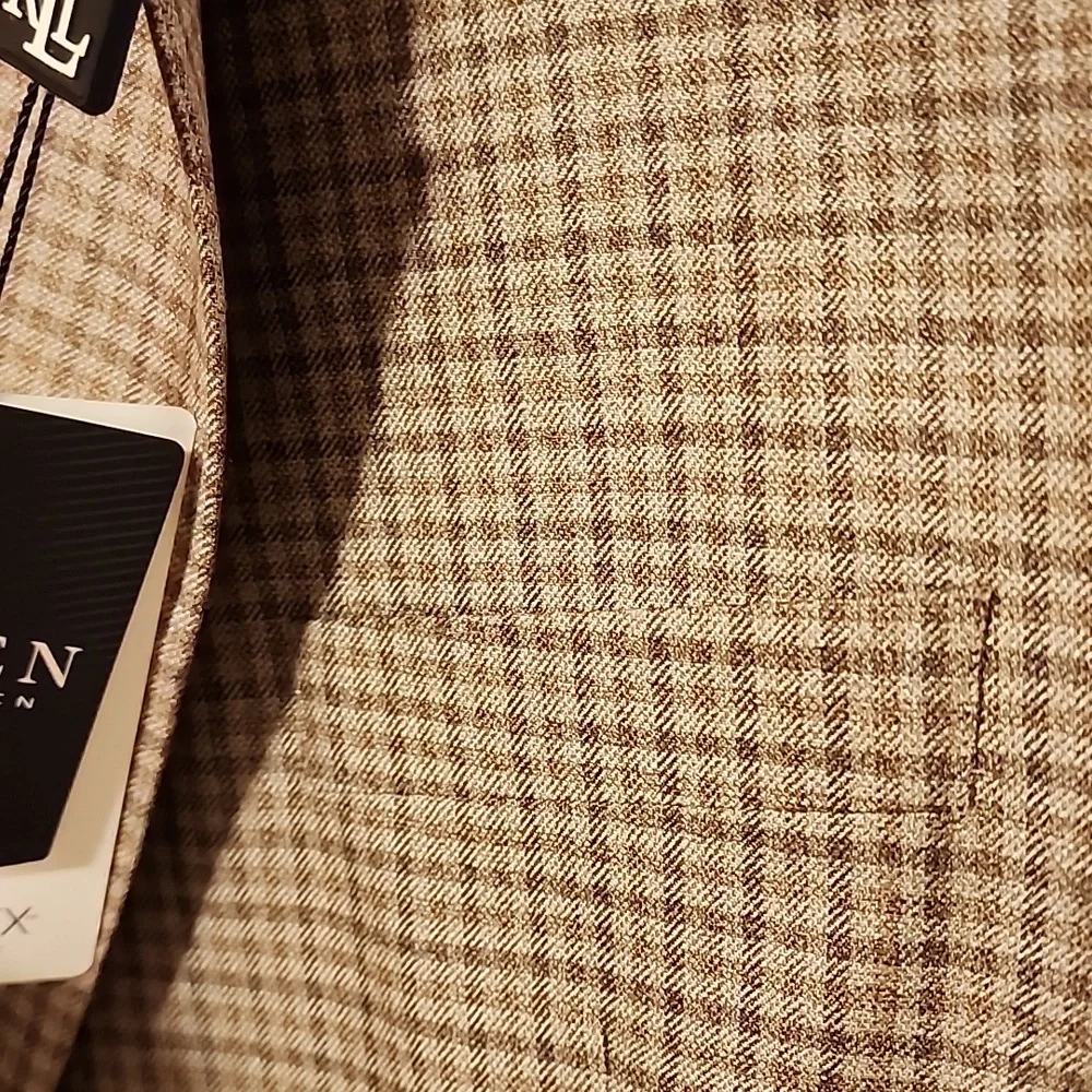 Lauren Ralph Lauren Lexington Ultraflex Silk Wool Sport Coat 46 Regular